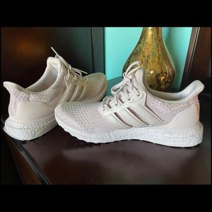 Light pink adidas ultraboost